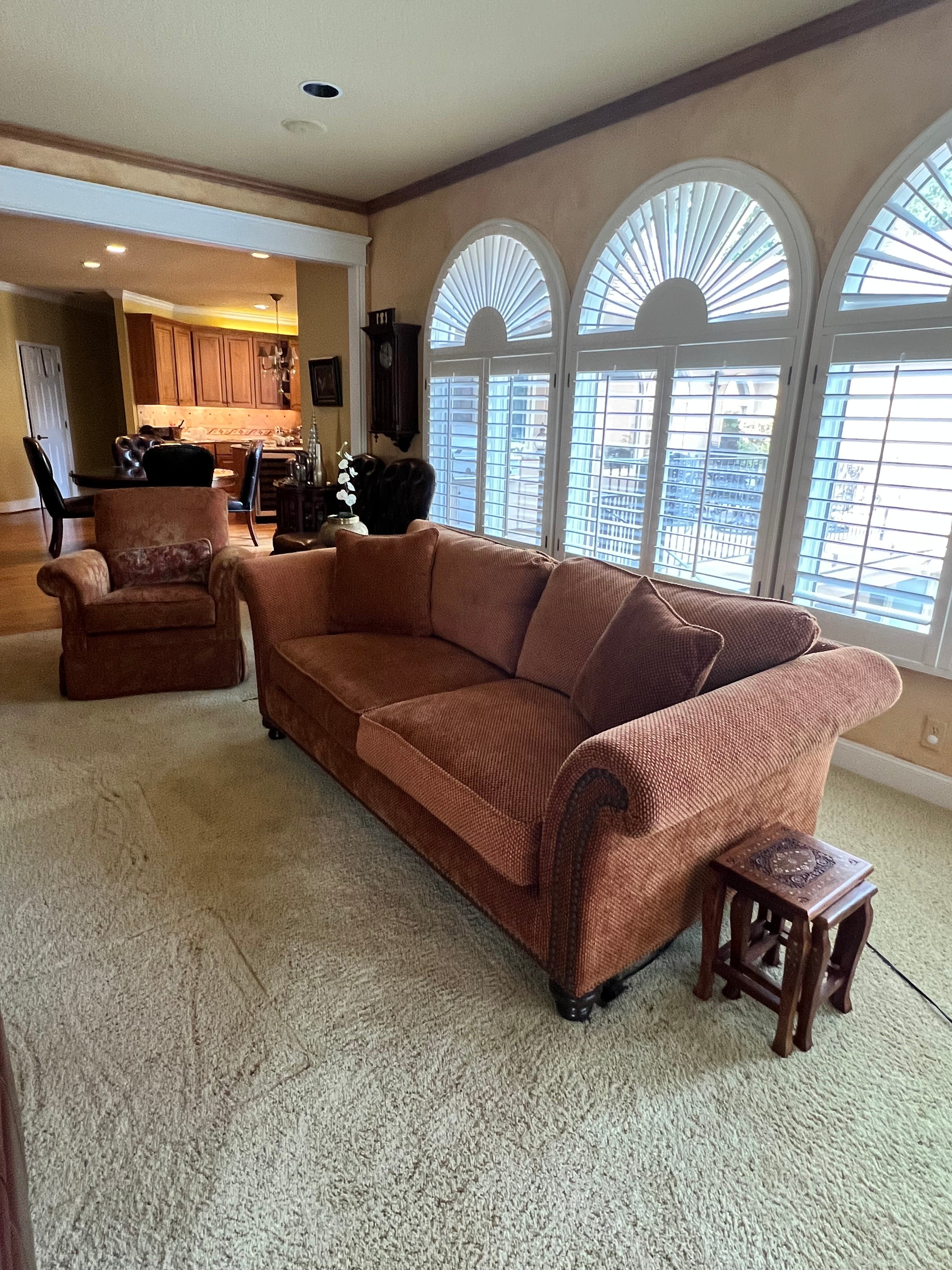 Castellano 2 Cushion Down Sofa in Custom Fabric (2 avail) PD138-1 - Thumbnail 3