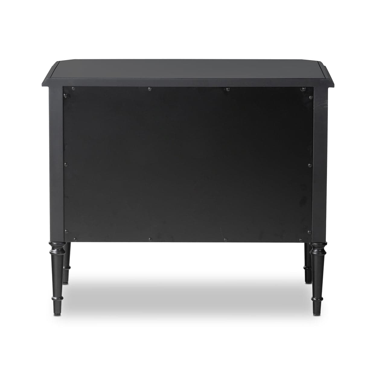 Four Hands 2 Drawer Black Lendon Nightstand FFE-1444 - Thumbnail 5
