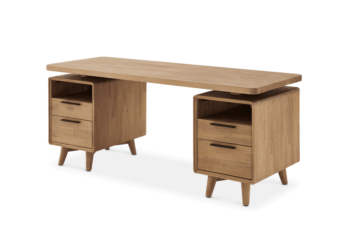 Castlery Seb Mid Century Executive Desk FFE-1411 - Thumbnail 2