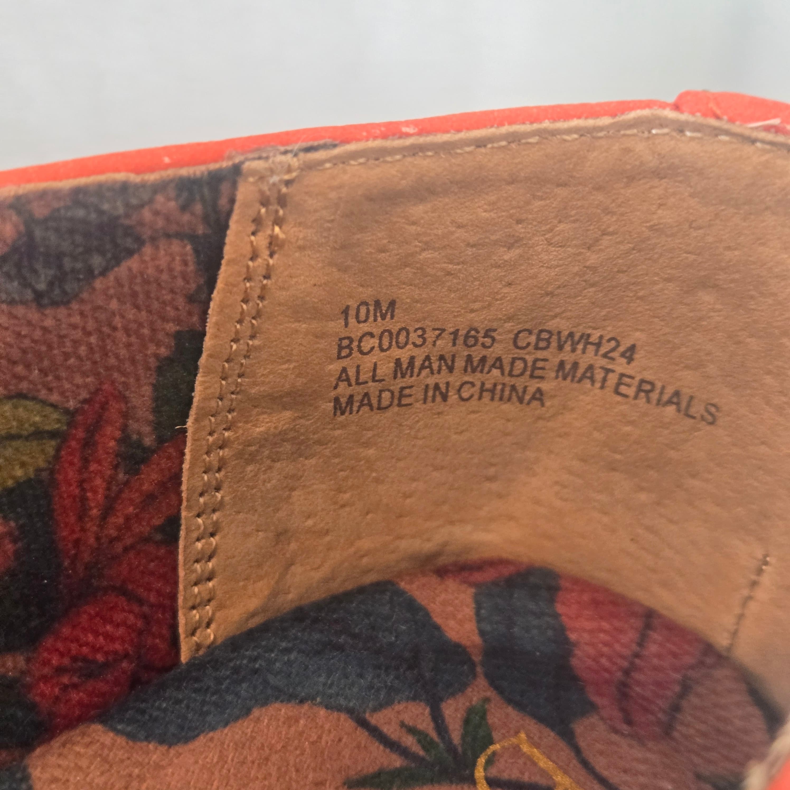 Orange Suede Loafers with Bow Detail Size 10 - Thumbnail 3
