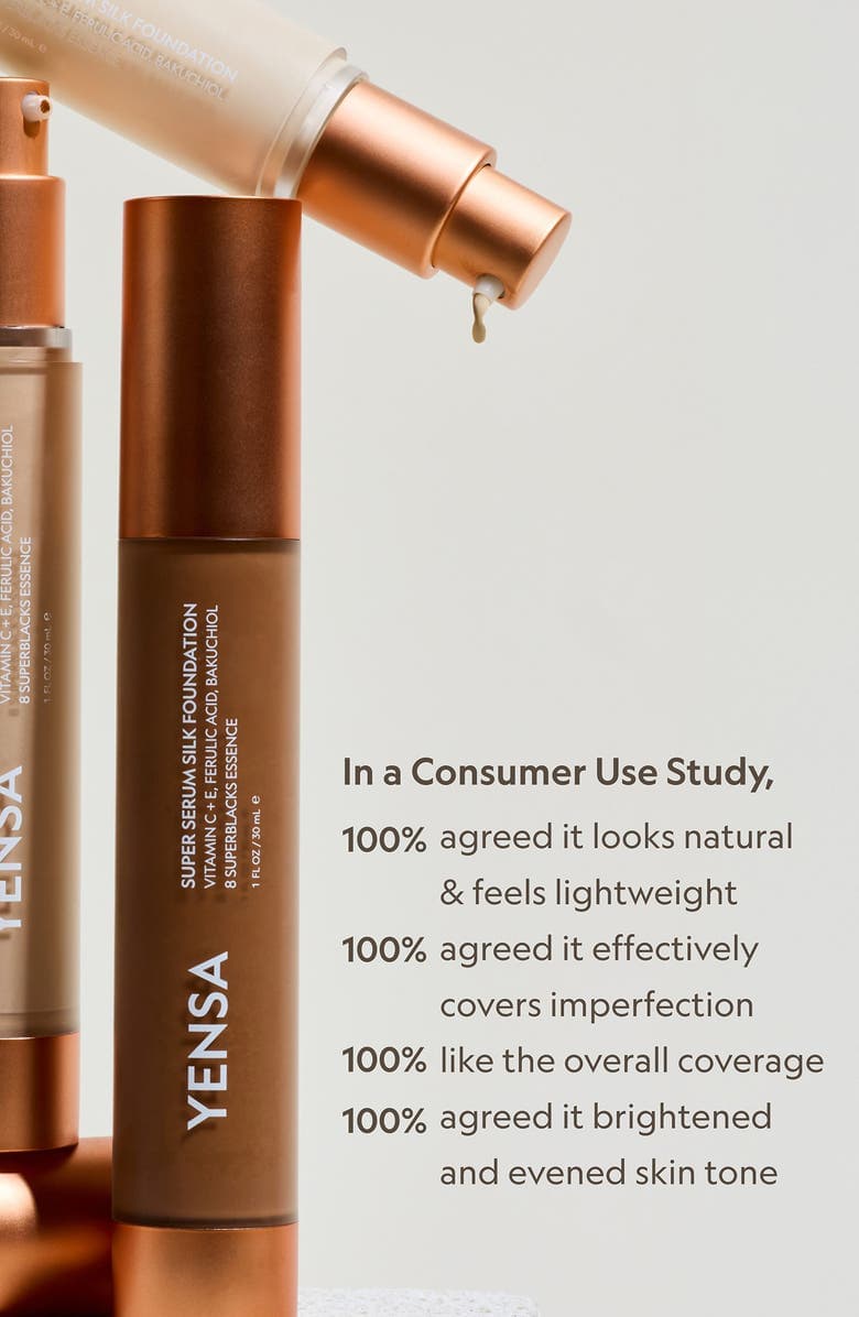 Women's Super Serum Silk Foundation - Medium Golden - Thumbnail 7