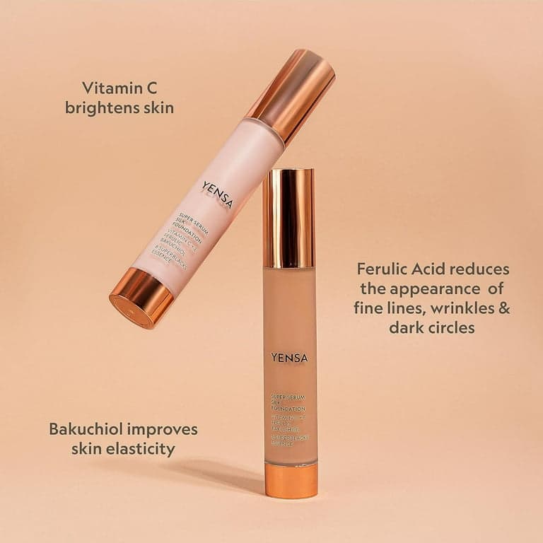 Women's Super Serum Silk Foundation - Medium Golden - Thumbnail 5