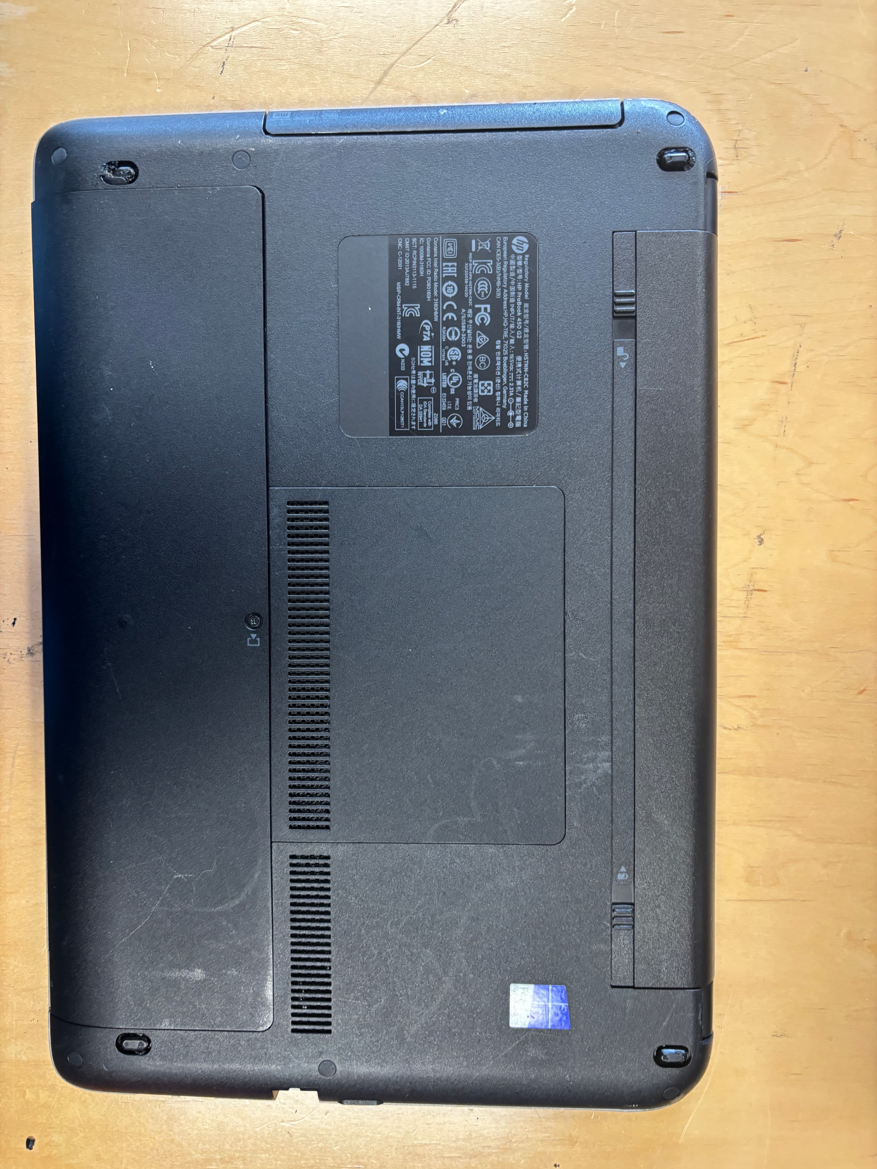 HP ProBook 450 G2 Laptop Intel i5 8GB 128GB SSD Win 11 Pro - Thumbnail 5