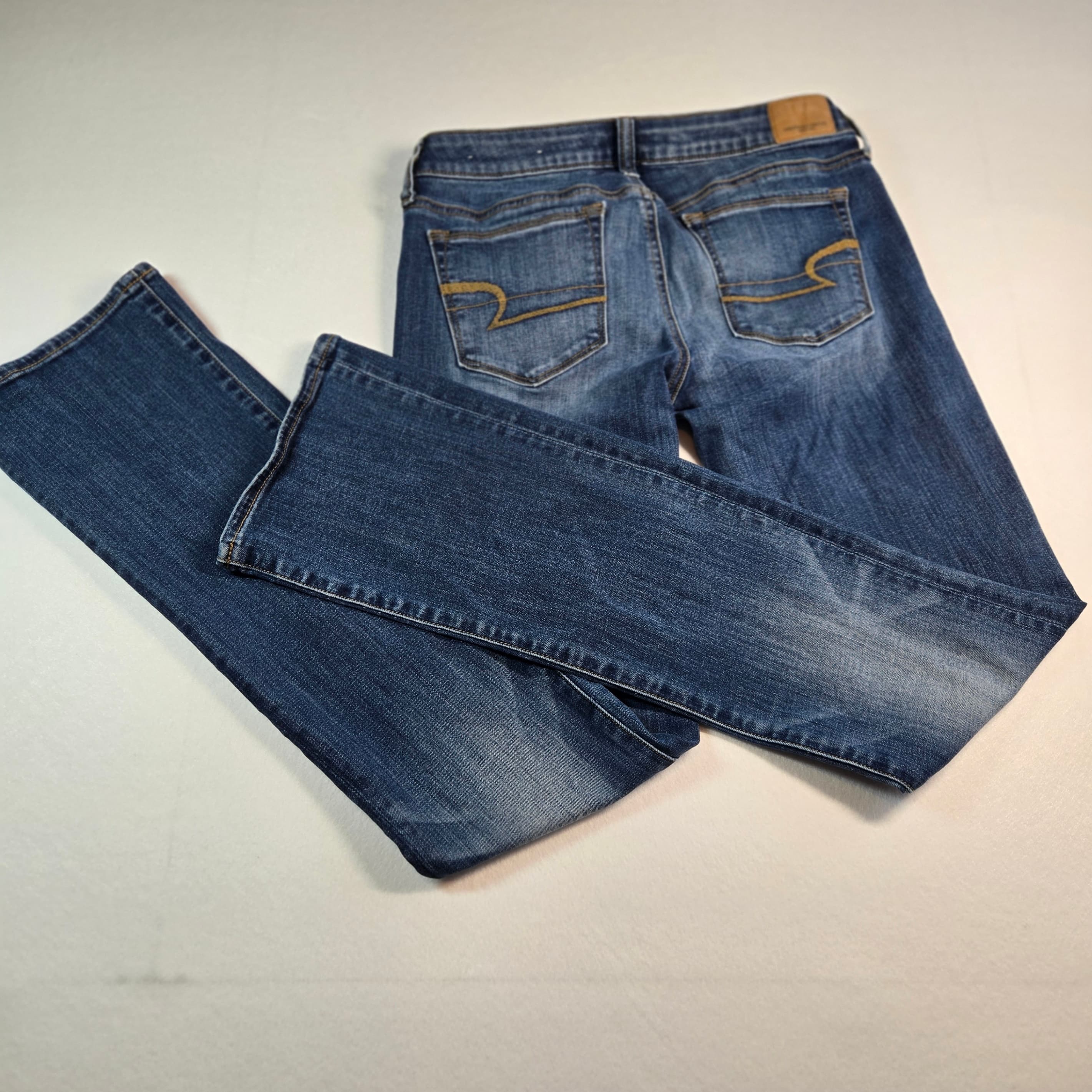 American Eagle Super Stretch Bootcut Jeans Size 6 - Thumbnail 6