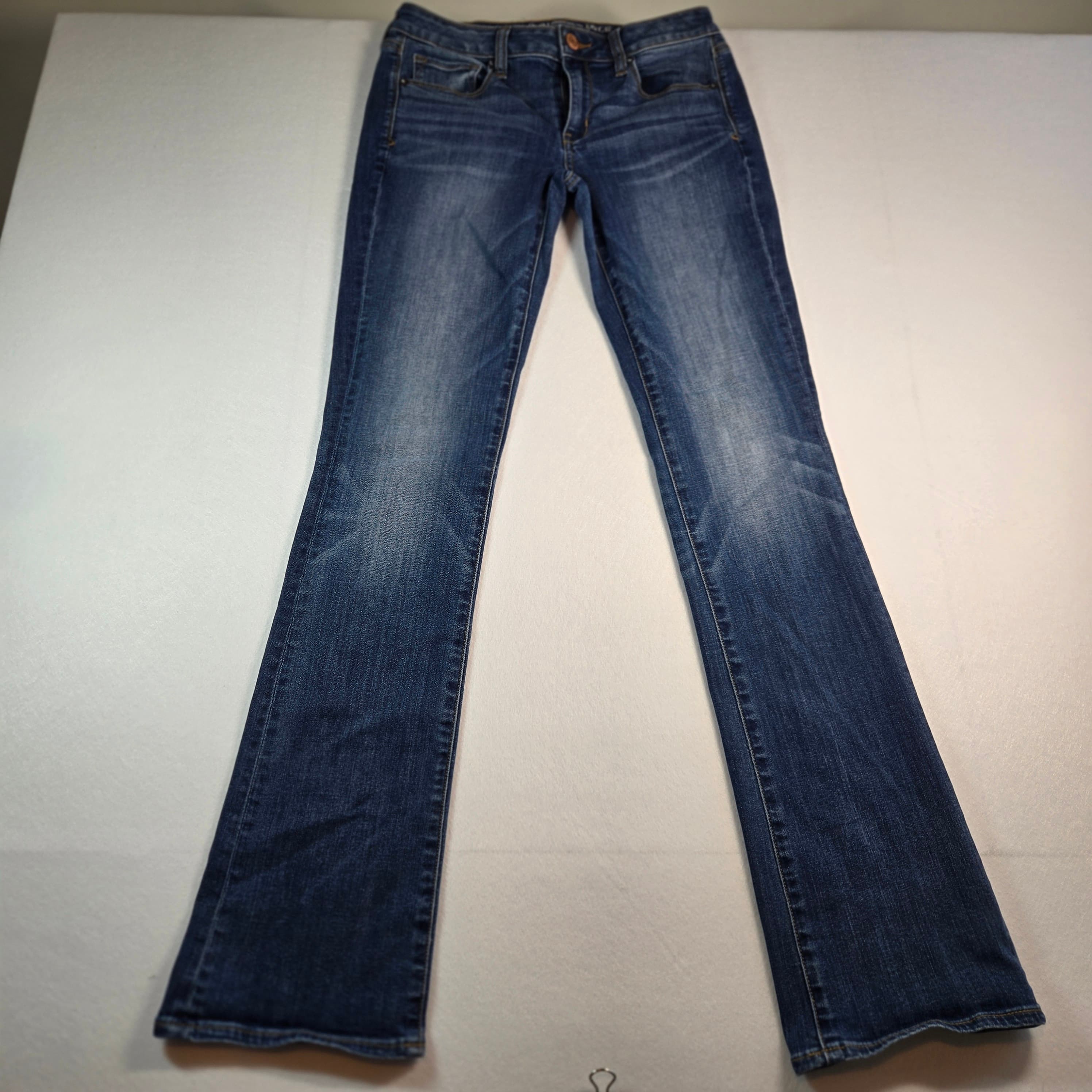 American Eagle Super Stretch Bootcut Jeans Size 6 - Thumbnail 2