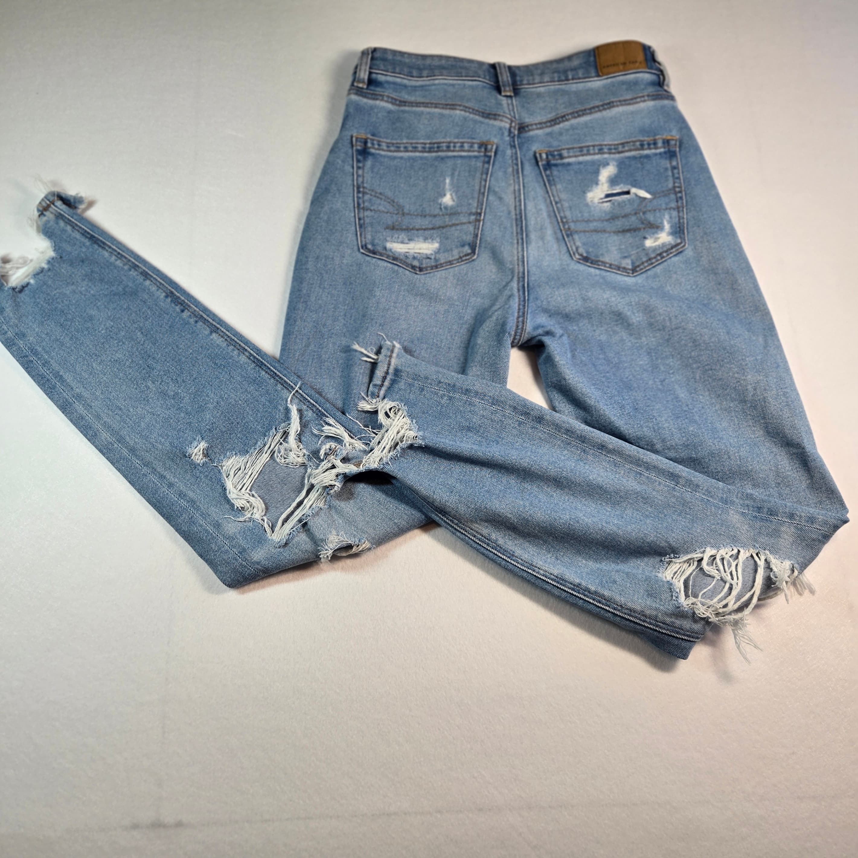 American Eagle Distressed Stretch Jeans - Thumbnail 2