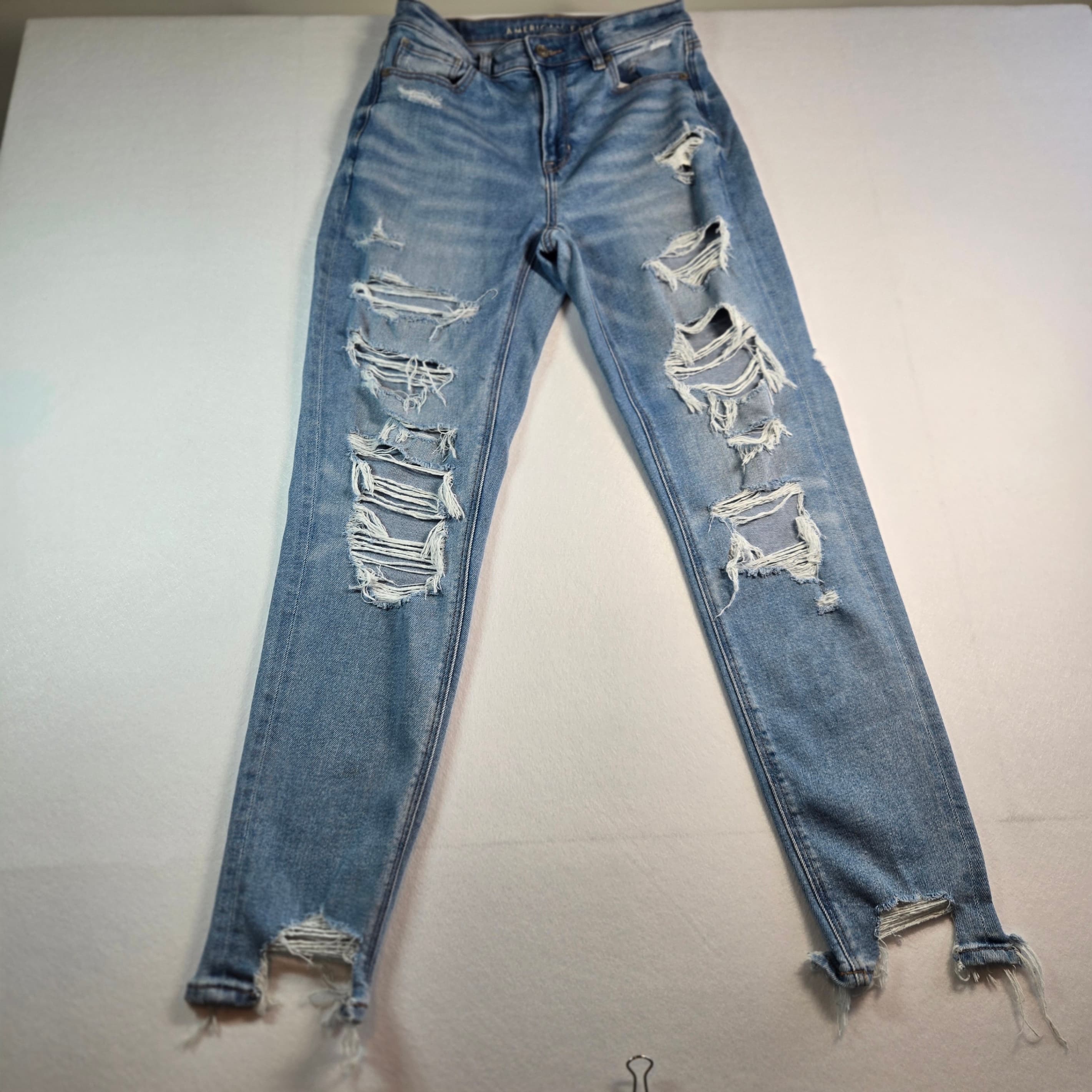 American Eagle Distressed Stretch Jeans - Thumbnail 6