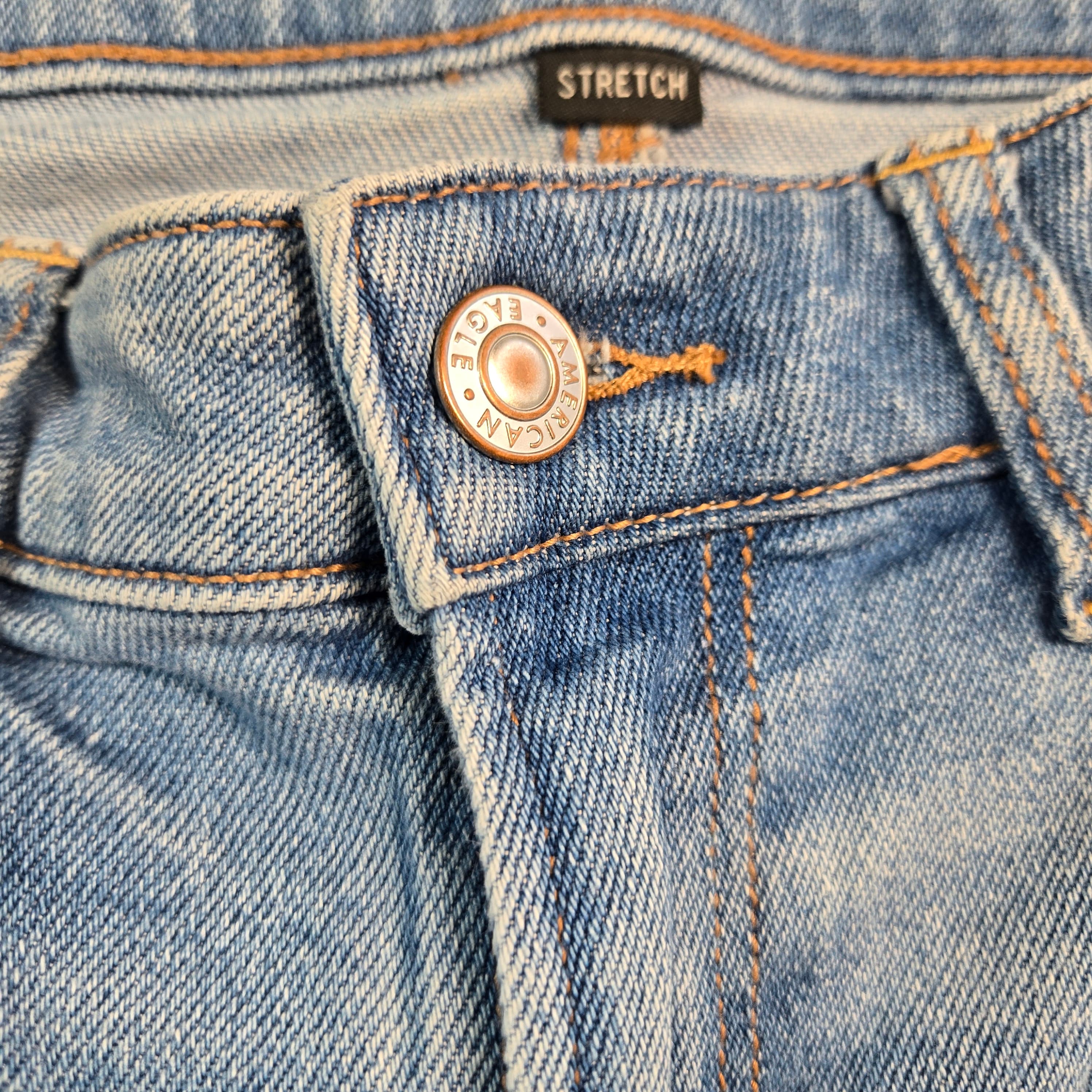 American Eagle Distressed Stretch Jeans - Thumbnail 4