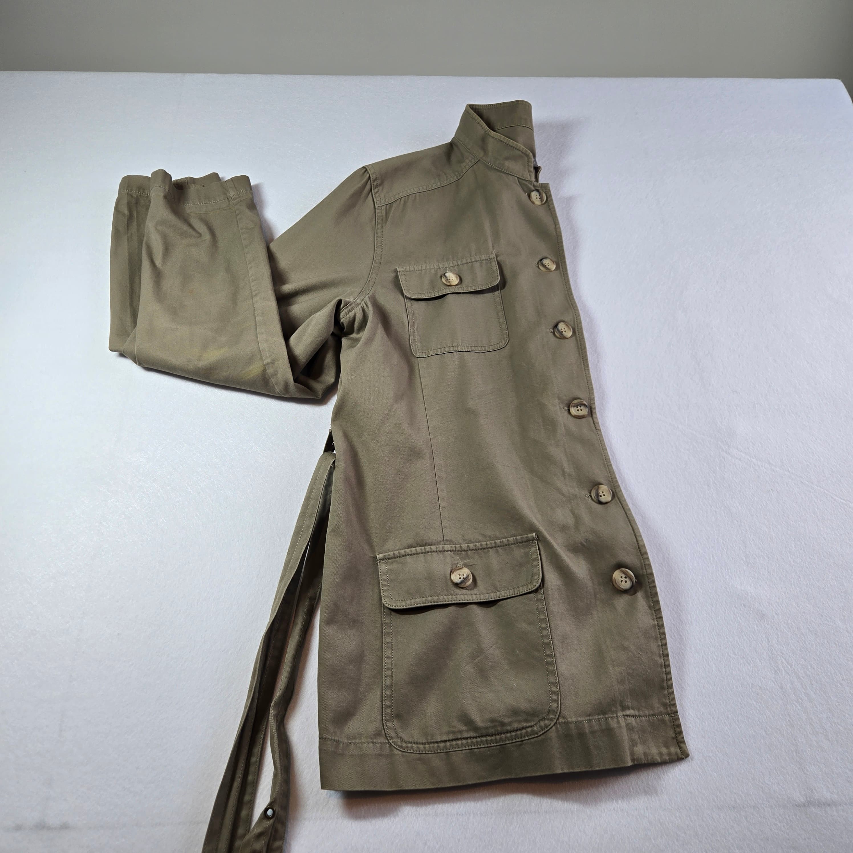 Kate Hill Casual Khaki Jacket XL - Thumbnail 2