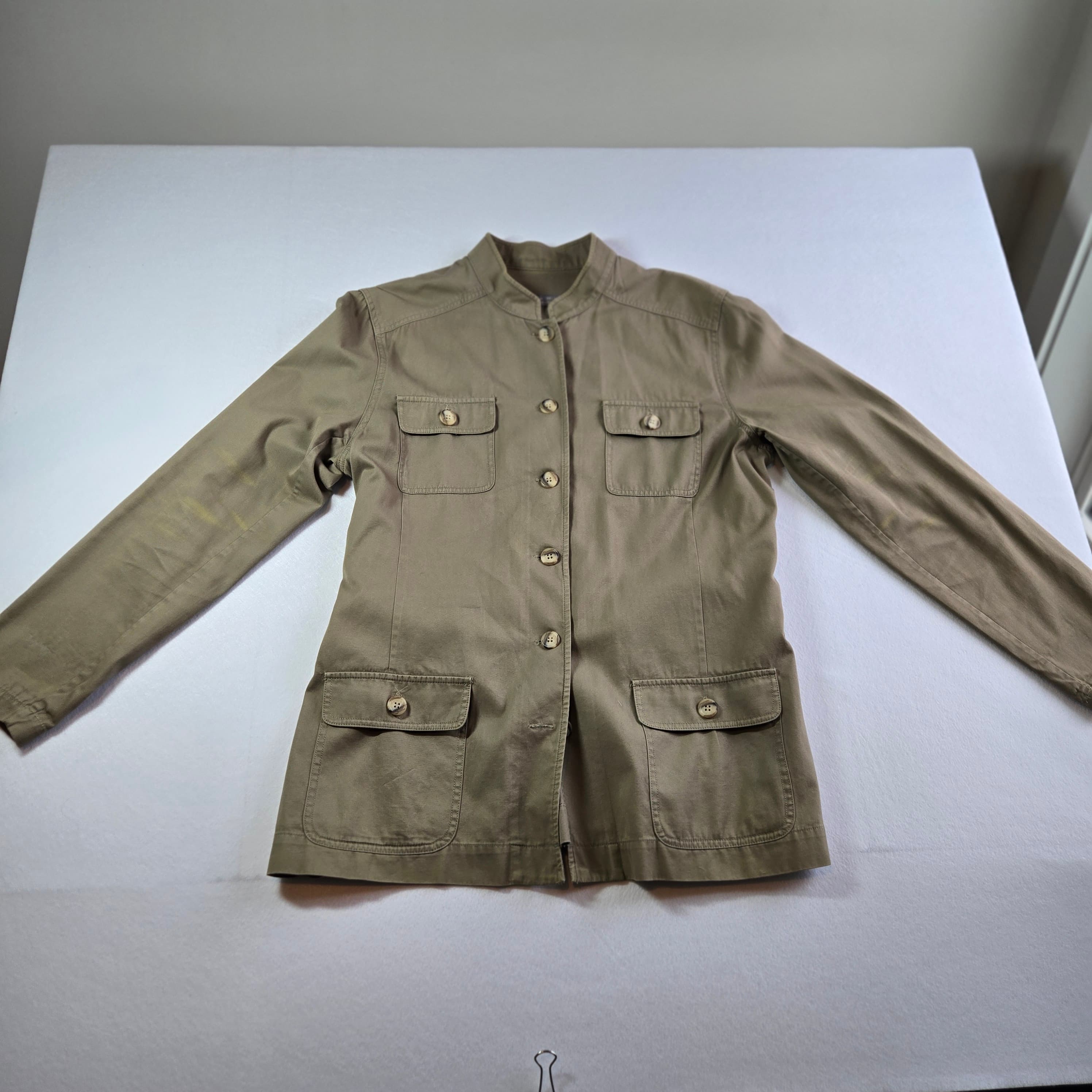 Kate Hill Casual Khaki Jacket XL