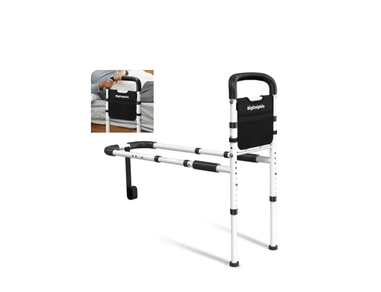 BigDolphin Bed Rail Support 350lbs Heavy Duty