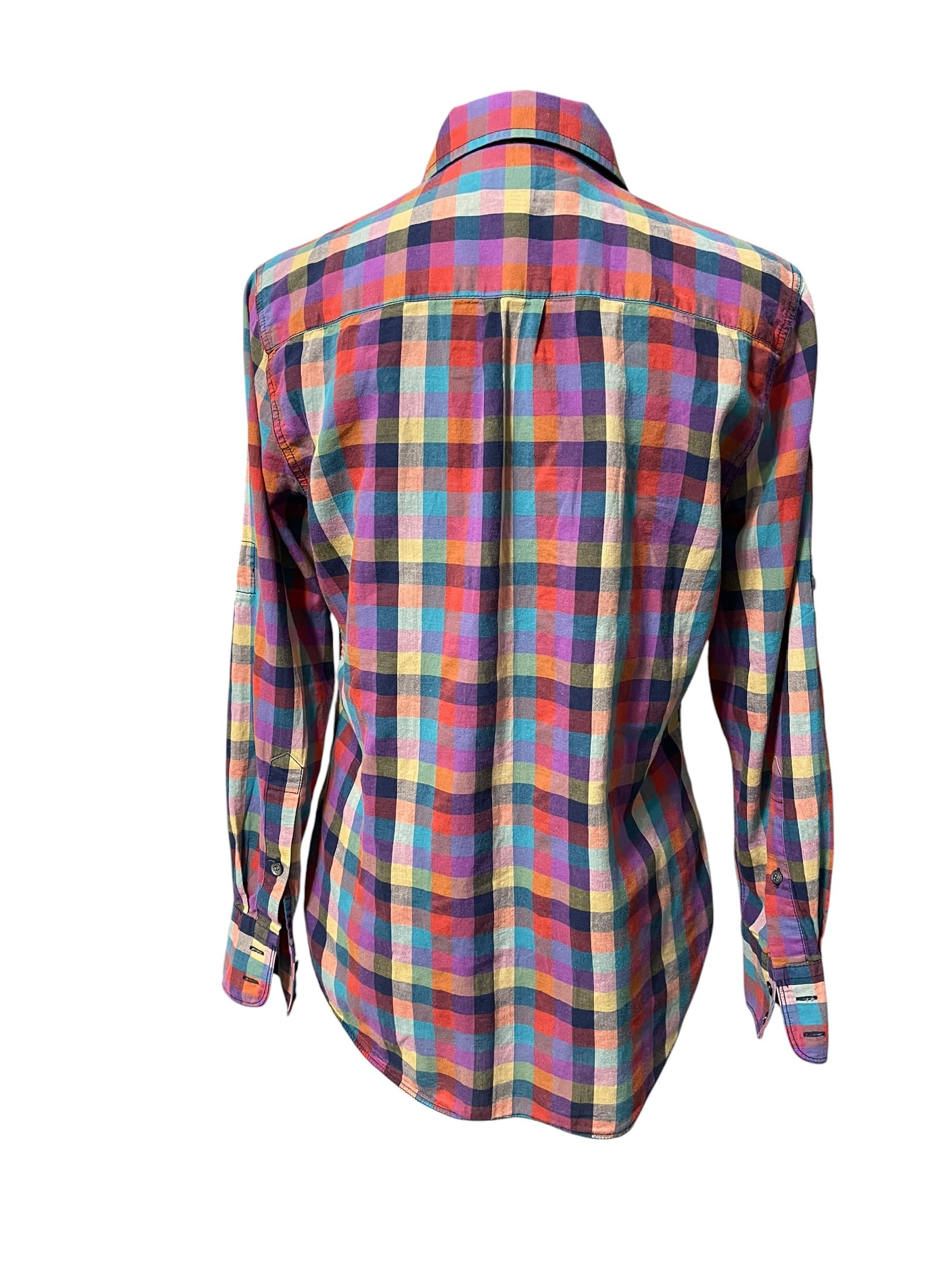 Madewell Women’s Plaid L/S Button Up Shirt/Top - Thumbnail 5