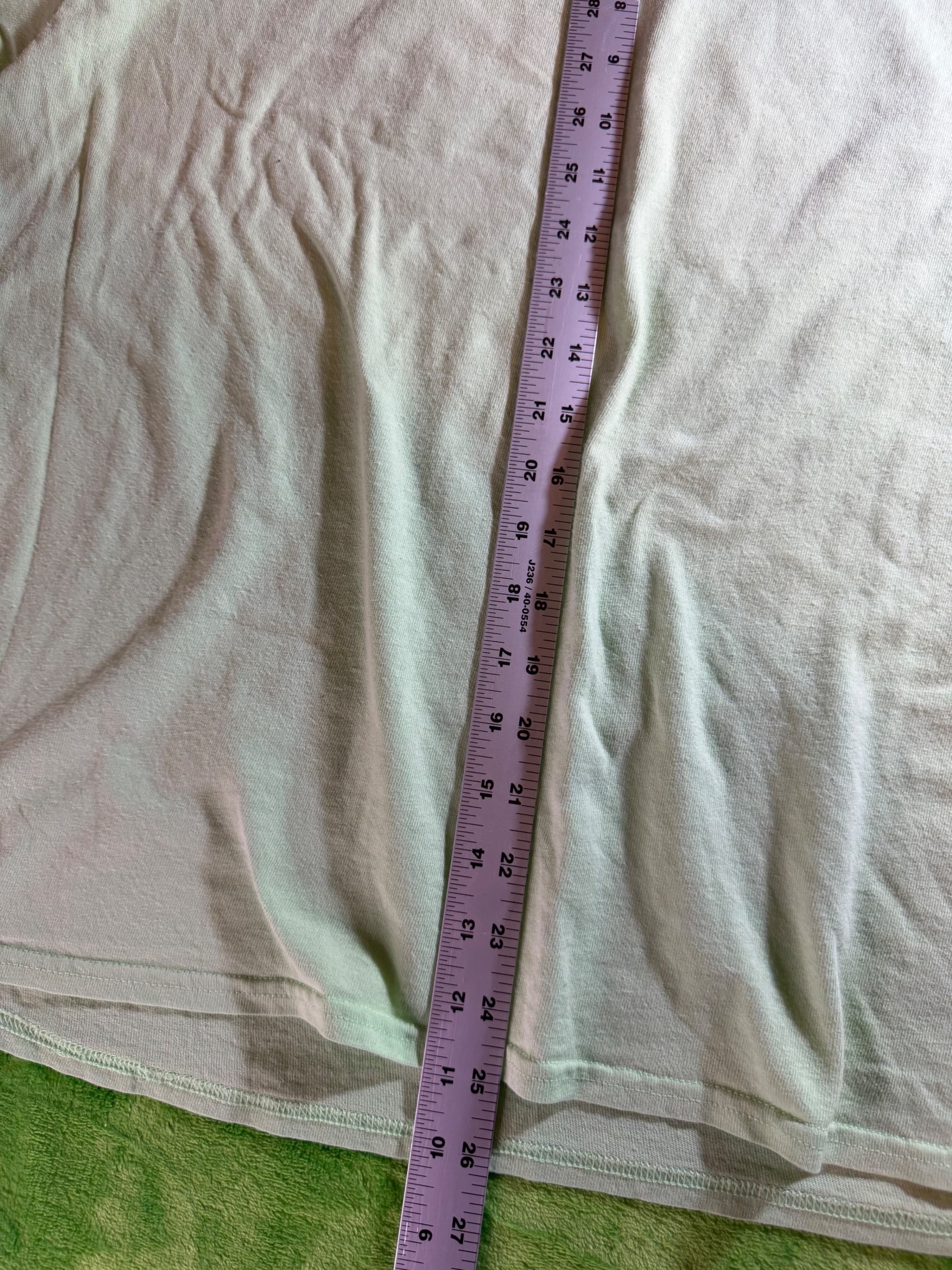 Simply Southern Happy Camper Pineapple Print T-Shirt Women's XL Mint Green - Thumbnail 7