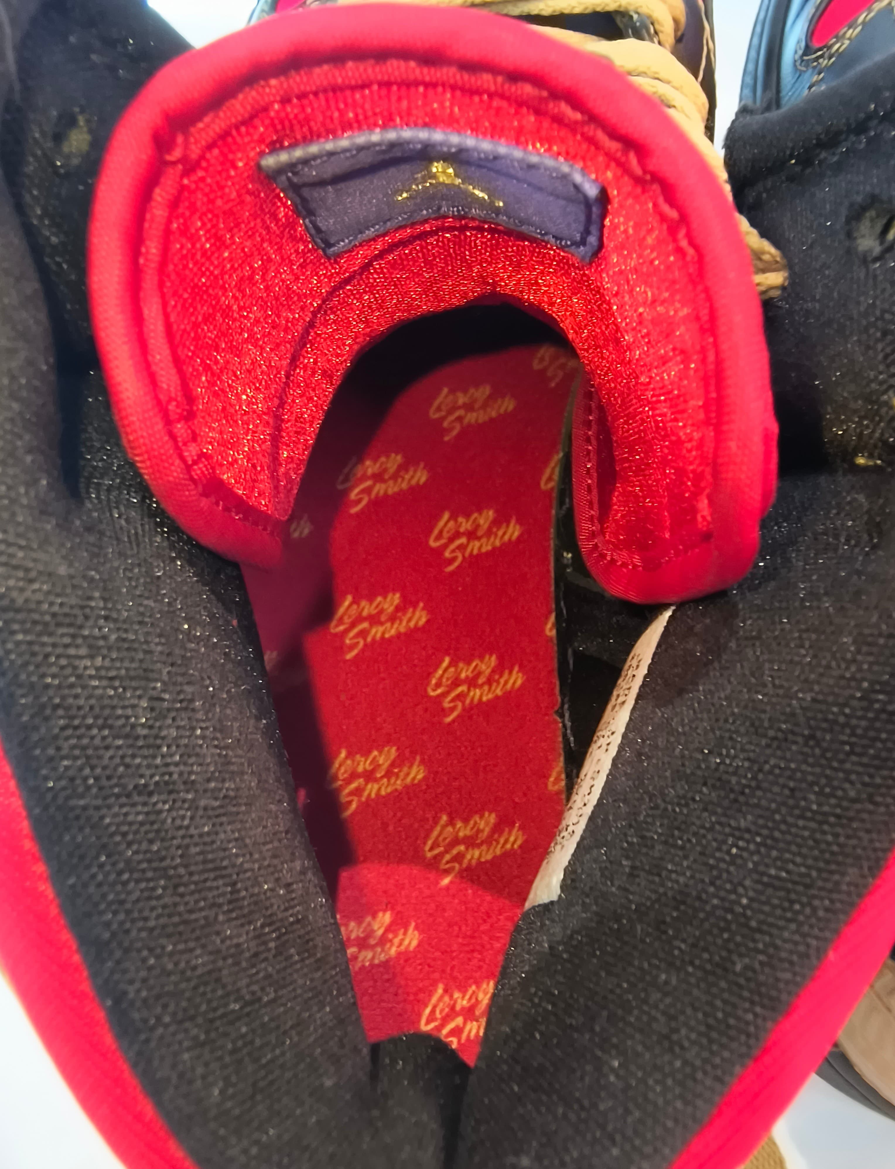 NIKE Air Jordan 1 Retro "Leroy Smith Sneakers, Size 11.5 - Thumbnail 9