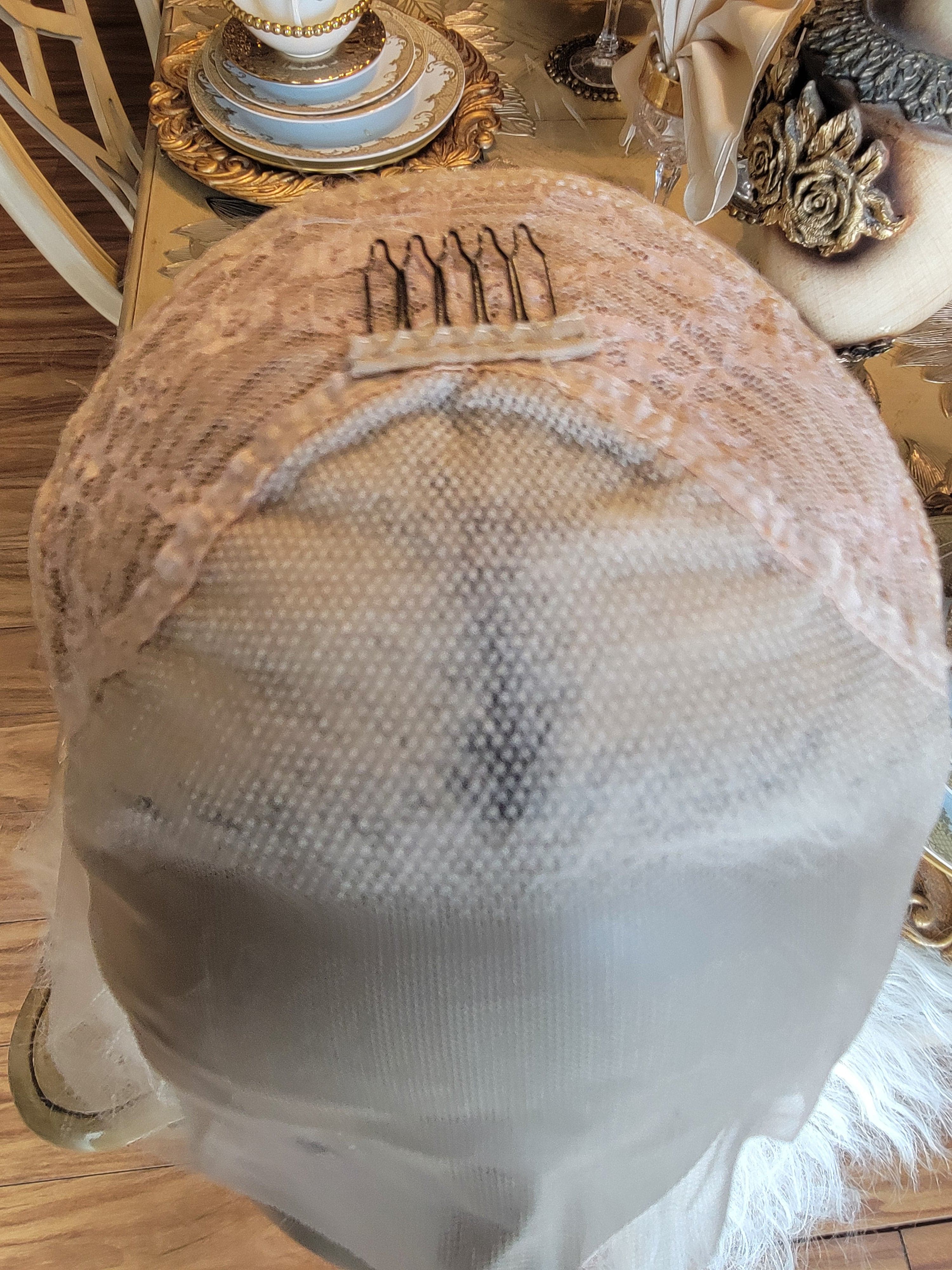 White Blonde Lace Front Wig - Thumbnail 11