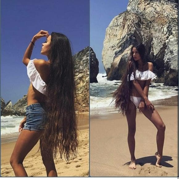 Brown Beauty Waves Virgin Human Hair Lace Front Wig