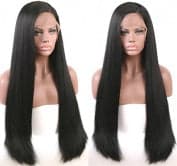 Yaki Human Hair Lace Front Wig 24-28 inches!! - Thumbnail 3