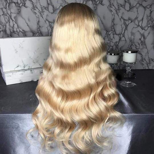Blondie Virgin Human Hair Lace Front Wig - Thumbnail 2