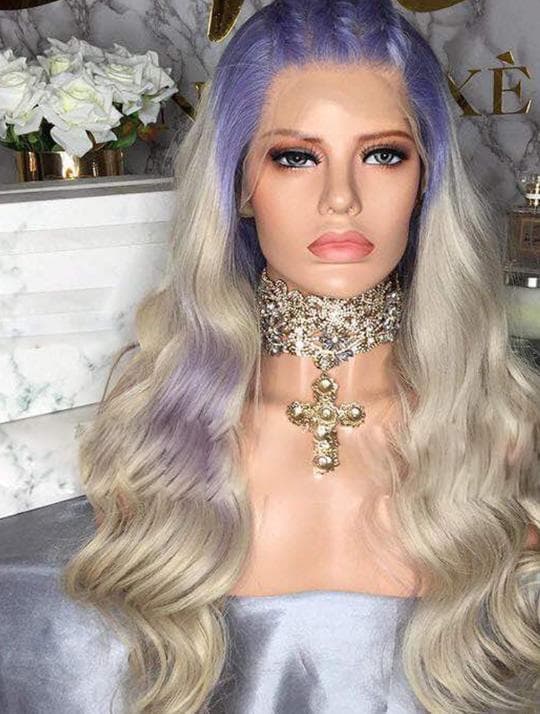 Virgin Human Hair Lace Front Wig