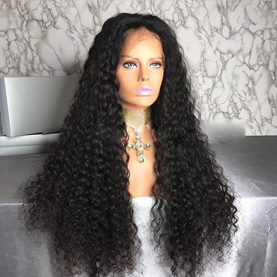 Virgin Human Hair Lace Front Wig
