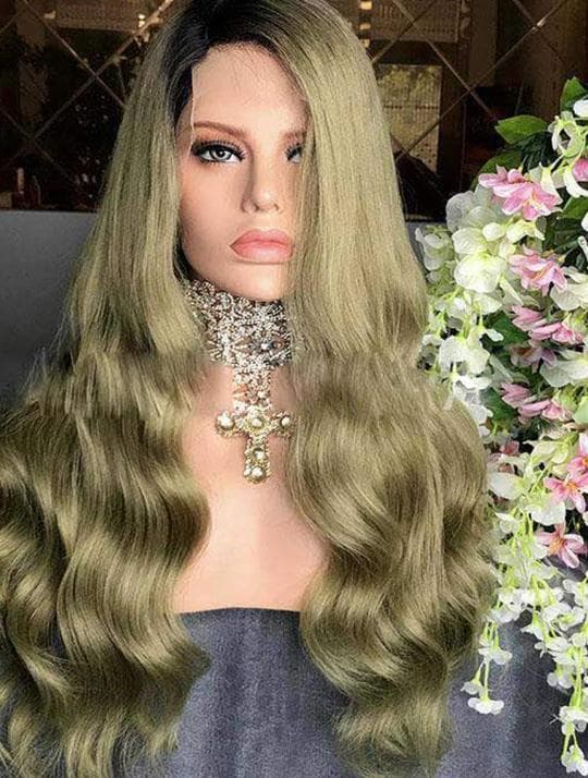 Star Virgin Human Hair Lace Front Wig