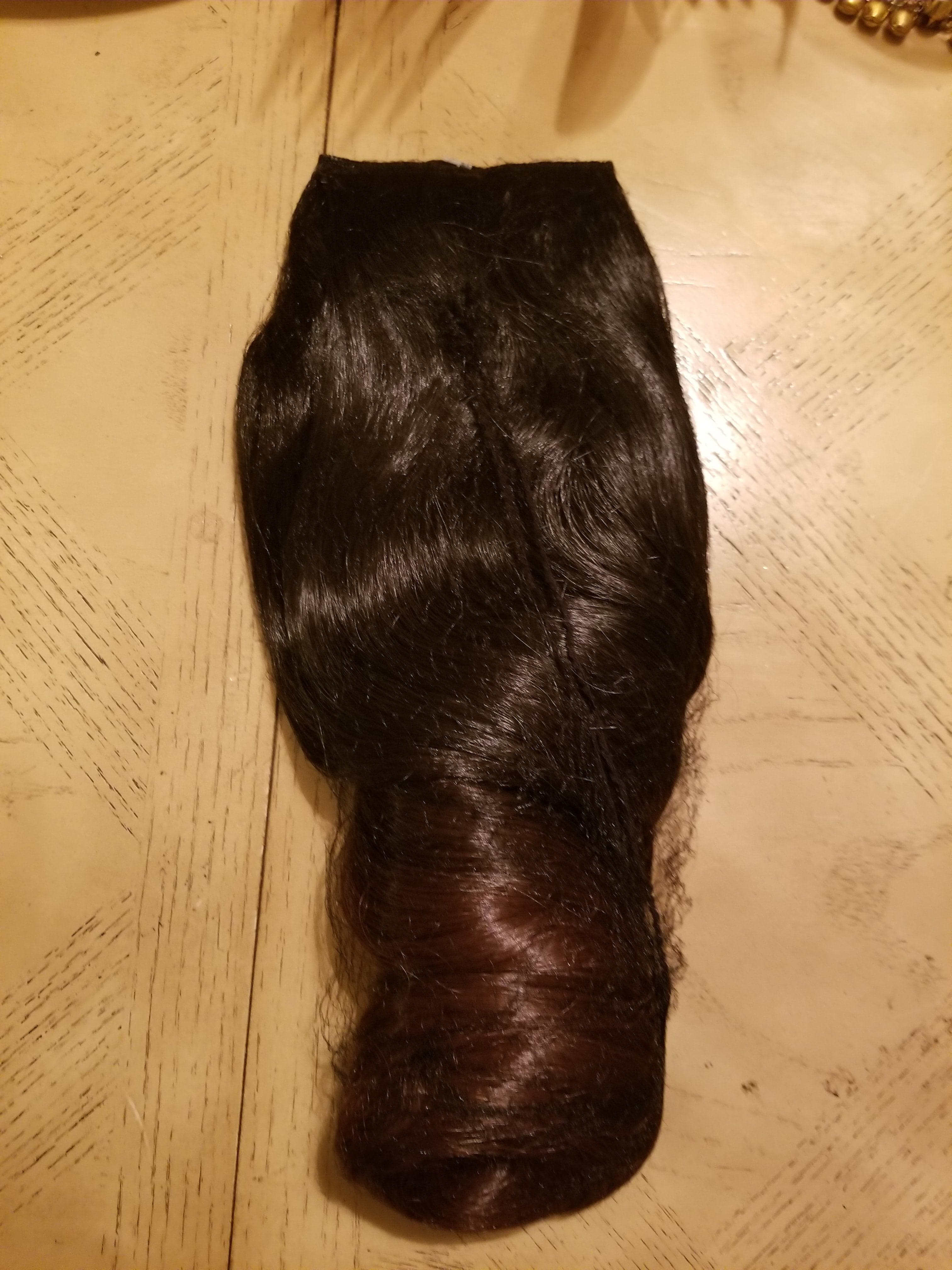 Black to Dark Auburn Beauty Full Head Clip in Extension - Thumbnail 4