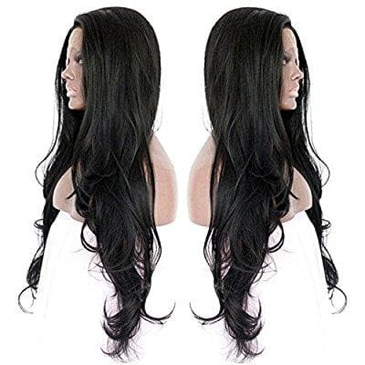 Black Layered Bodywave Beauty Lace Front Wig 26-28 inches!! - Thumbnail 2