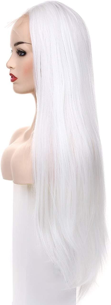 White Beauty Lace Front Wig - Thumbnail 9