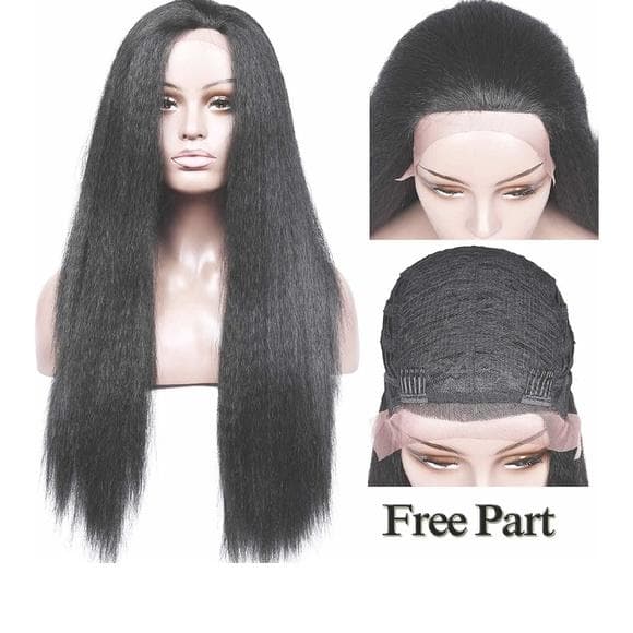 Kinky Yaki Lace Front Wig 24-26 inches - Thumbnail 3