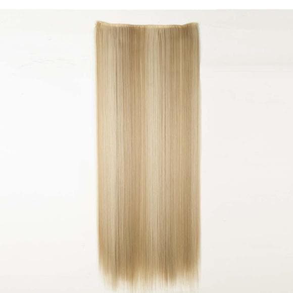 Ash & Bleach Blonde Full Head Clip in Extension - Thumbnail 2
