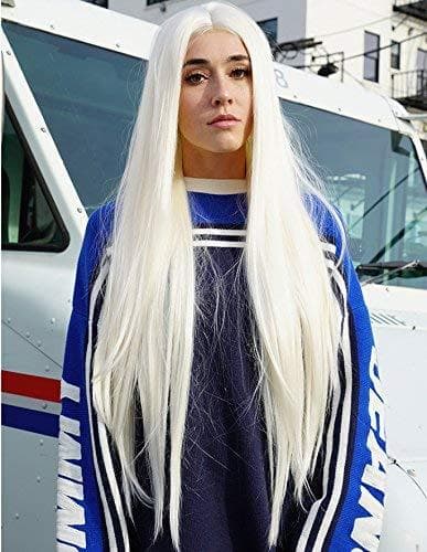 White Blonde Beauty Lace Front Wig 22-26 inches!! - Thumbnail 2