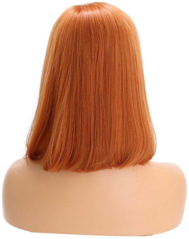 Auburn Bob Beauty Lace Front Wig - Thumbnail 5