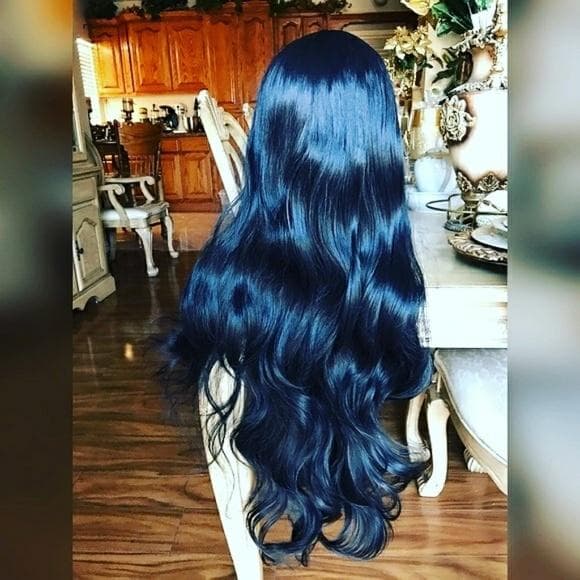 Black Loose Bodywave Lace Front Wig