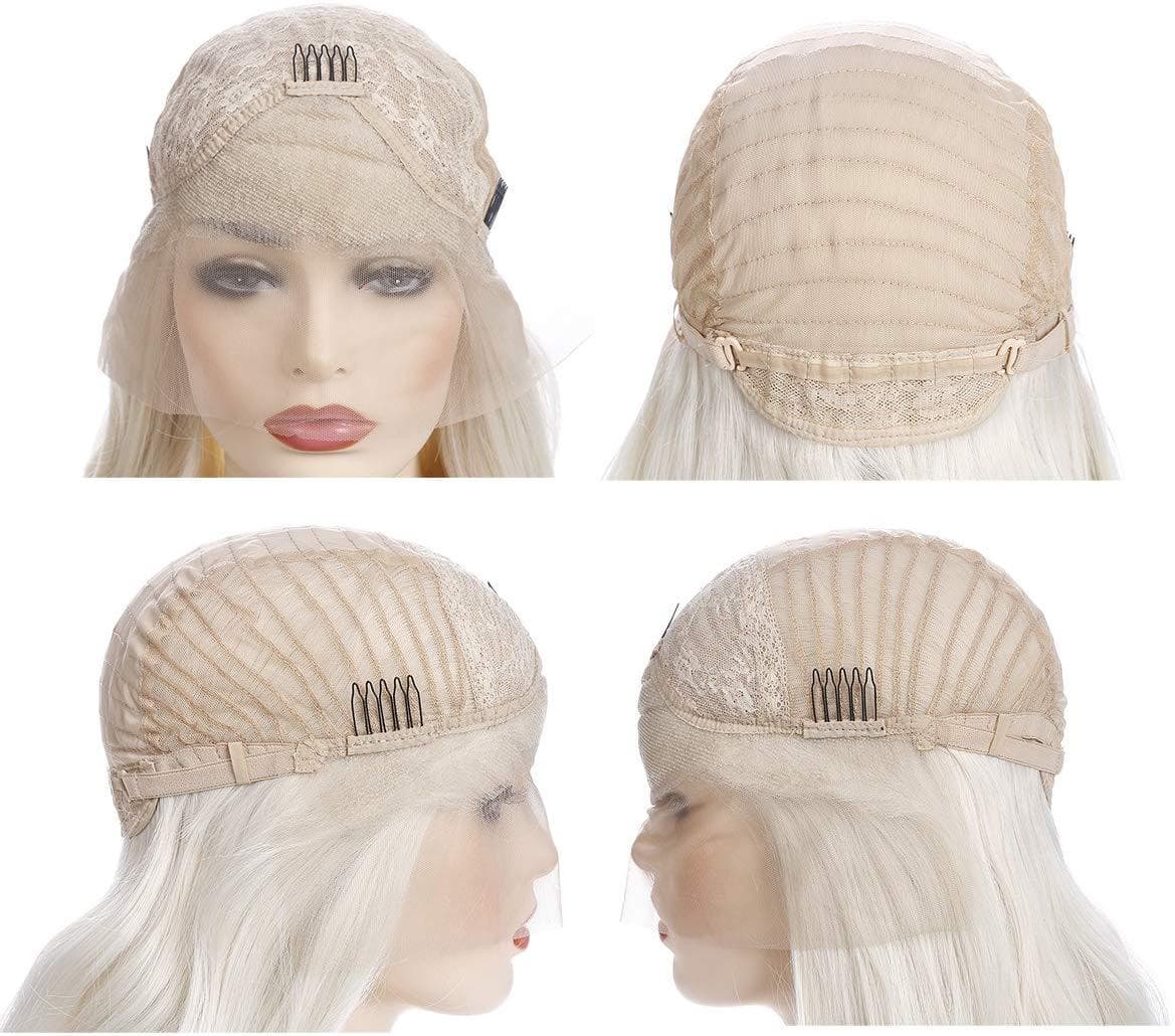 White Beauty Lace Front Wig - Thumbnail 7