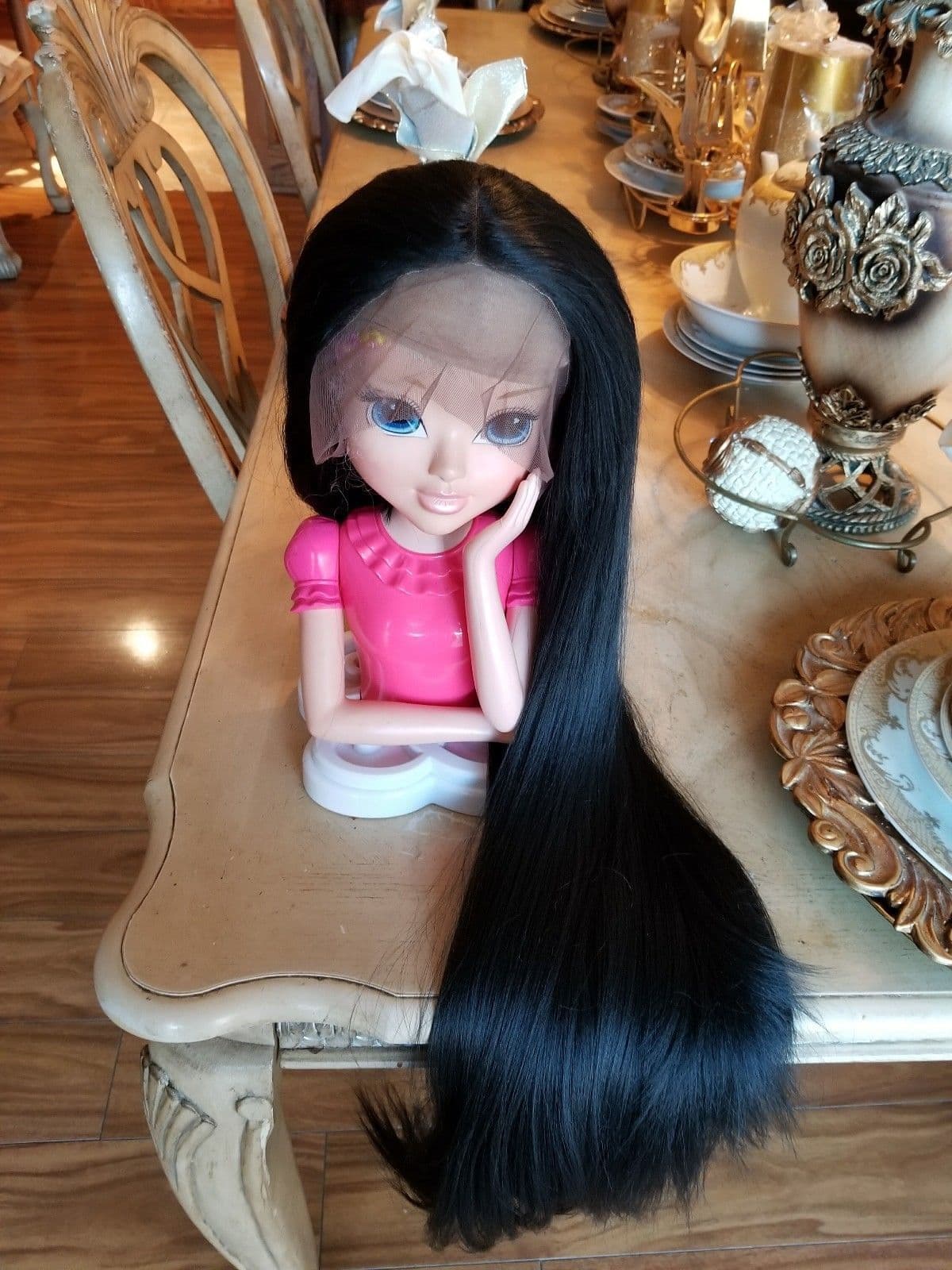 Yaki Black Beauty Lace Front Wig 24-26 inches!! - Thumbnail 5