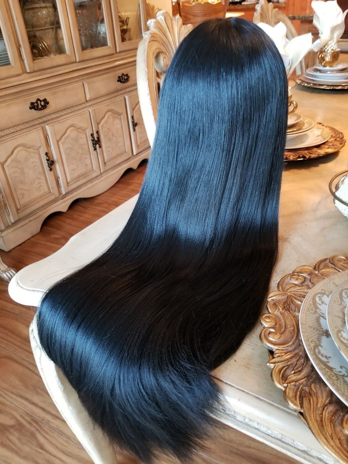 Yaki Black Beauty Lace Front Wig 24-26 inches!! - Thumbnail 3