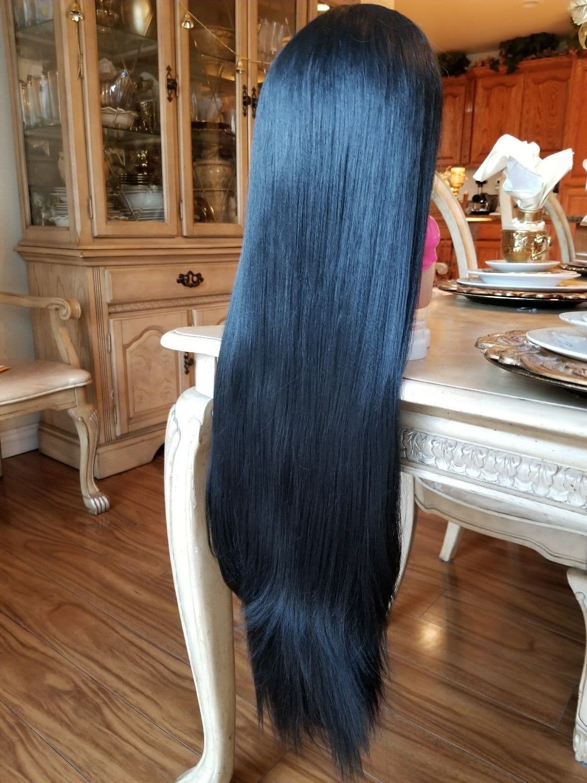 Yaki Black Beauty Lace Front Wig 24-26 inches!! - Thumbnail 12