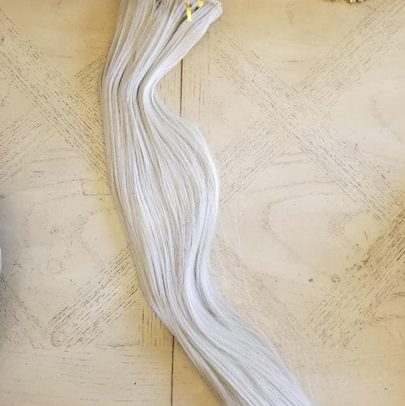 Pale Blonde Full Head Clip in Extension #60 - Thumbnail 5