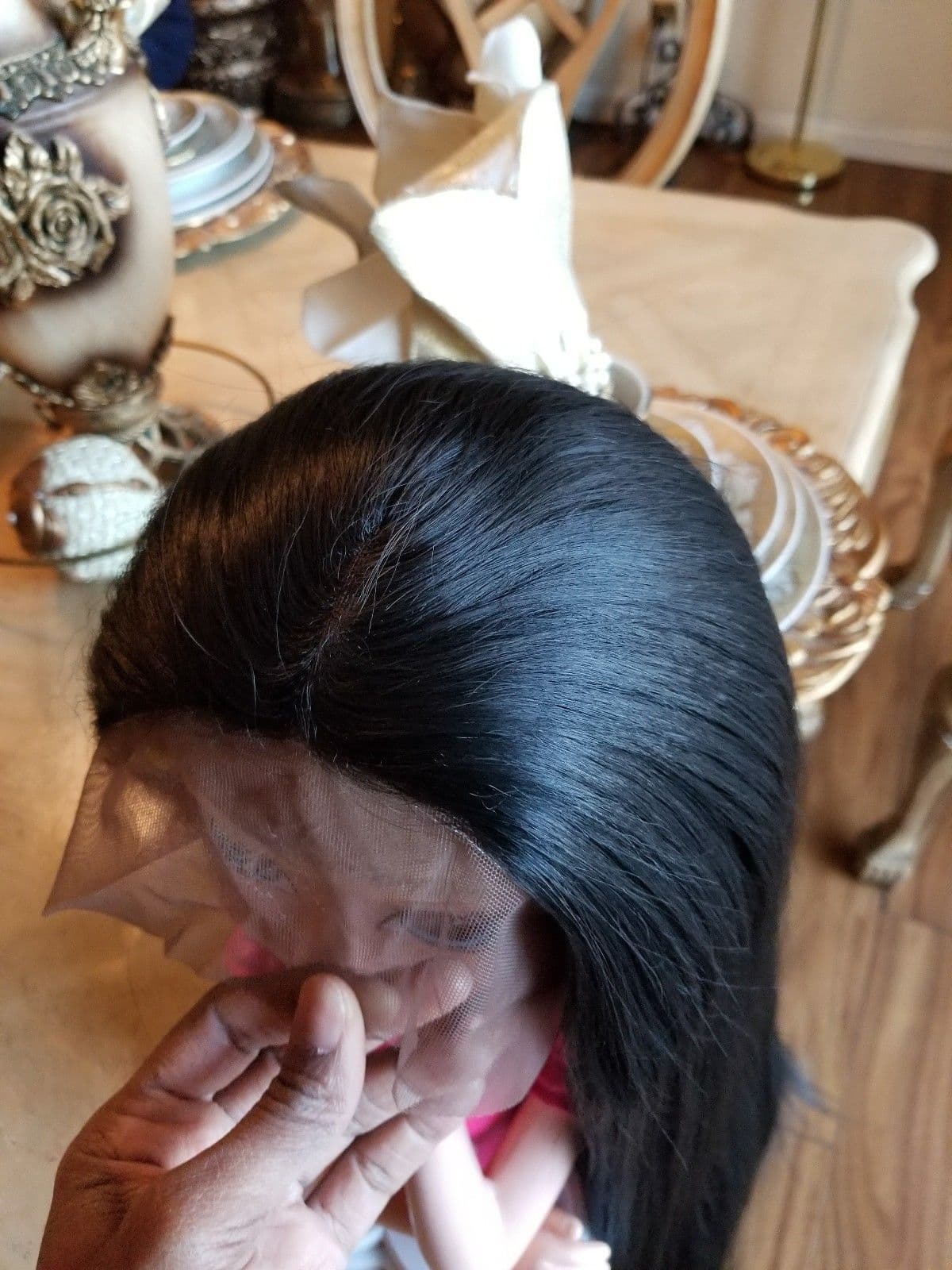 Yaki Black Beauty Lace Front Wig 24-26 inches!! - Thumbnail 4