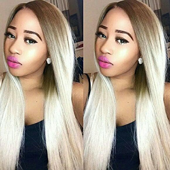 Blonde Light Darkroot Blonde Lace Front Wig 24-26 inches!