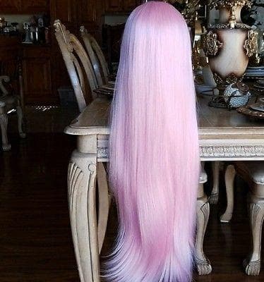 Pink Beauty Lace Front Wig 26-30 inches!! - Thumbnail 5