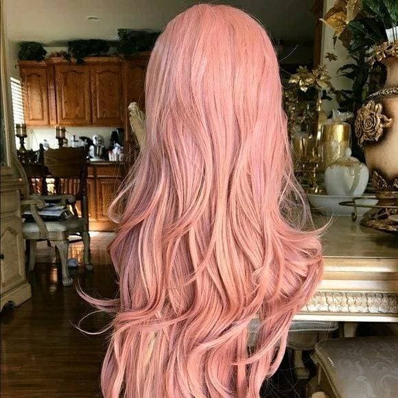 Pink Beauty Lacefront Wig 24-28 inches - Thumbnail 3