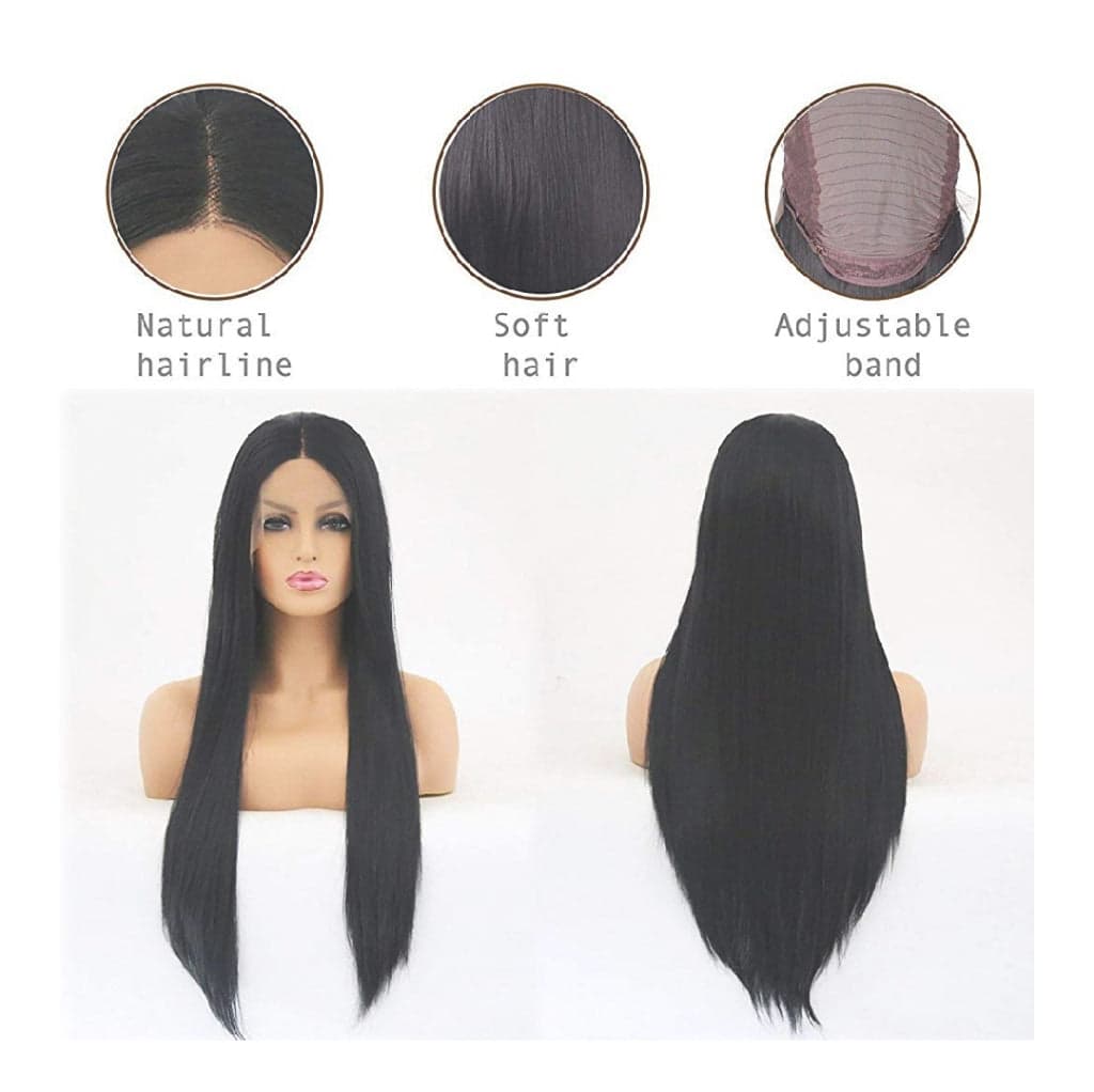 Straight Beauty Lace Front Wig - Thumbnail 5