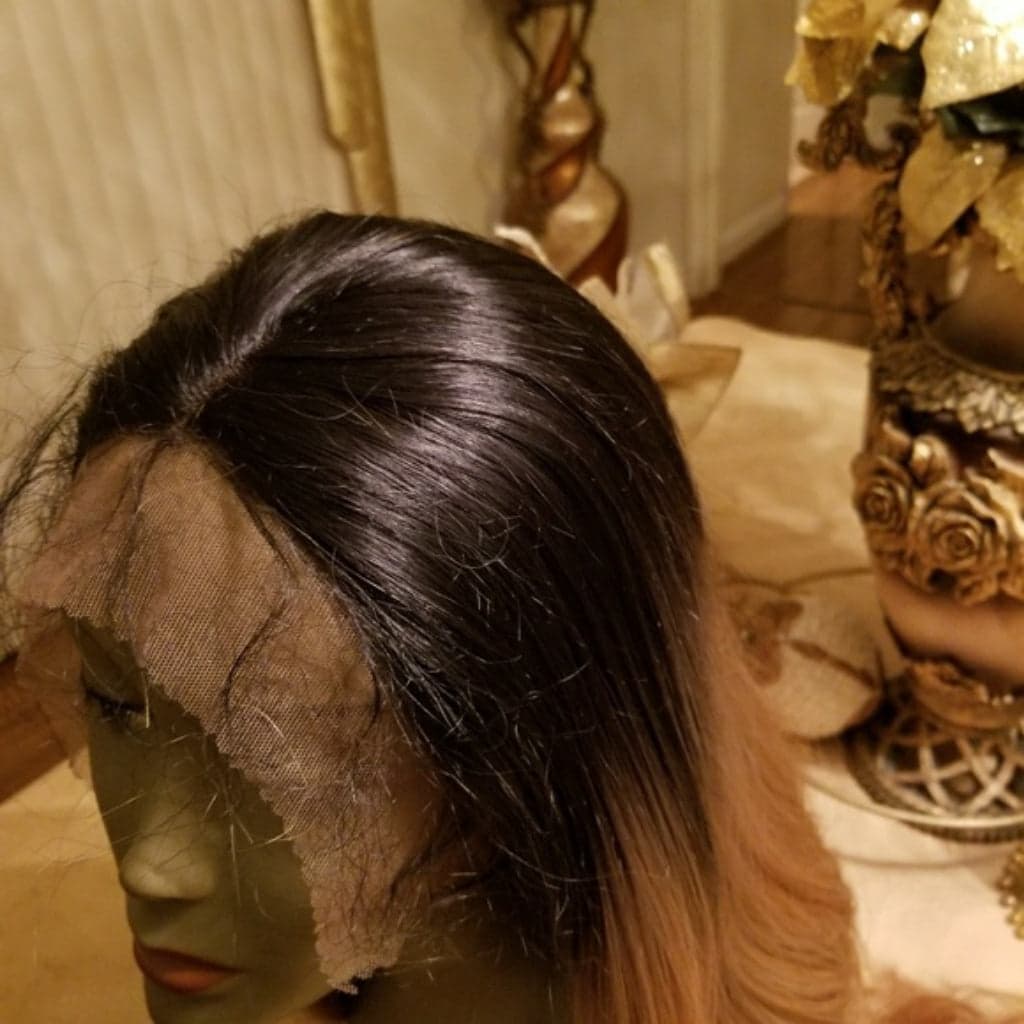 Ombre Darkroot Blonde Lace Front Wig - Thumbnail 6