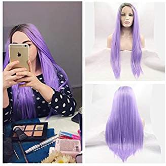 Ombre Light Purple Beauty Wig Quinn