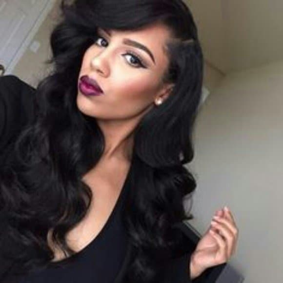 Bodywave lace front wig 20-22 inches #1b