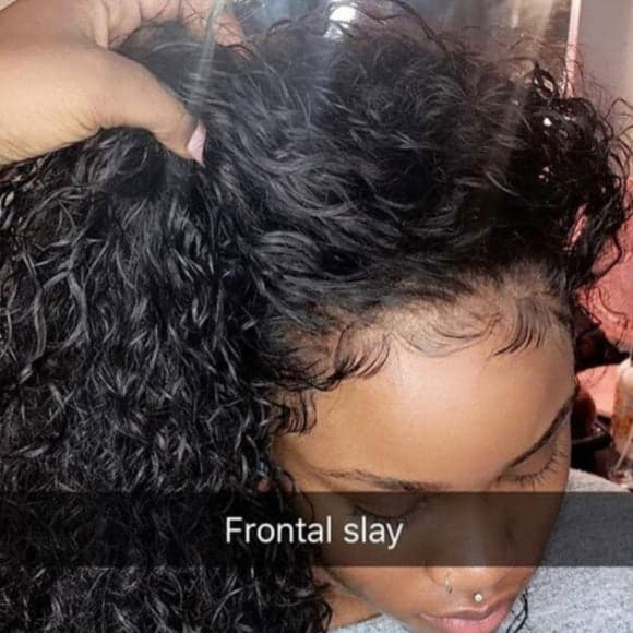 Waterwave Curly Beauty Lace Front Wig 26-28 inches!! - Thumbnail 4
