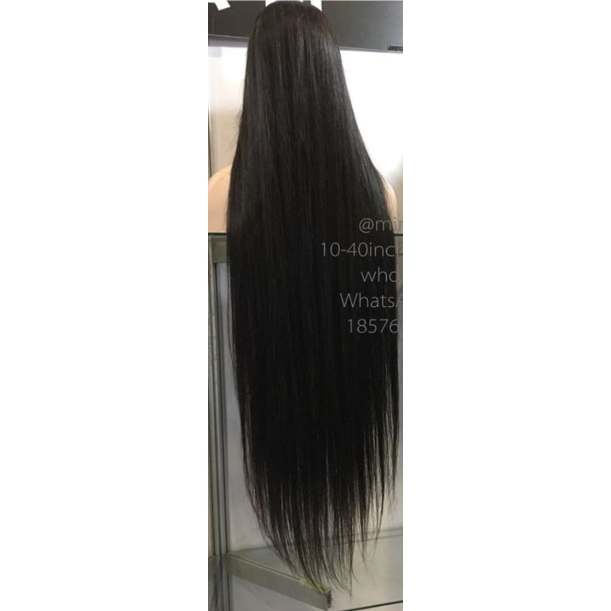 Mink Virgin Remy Human Hair Full Lace Wig-Part Anywhere!! - Thumbnail 3