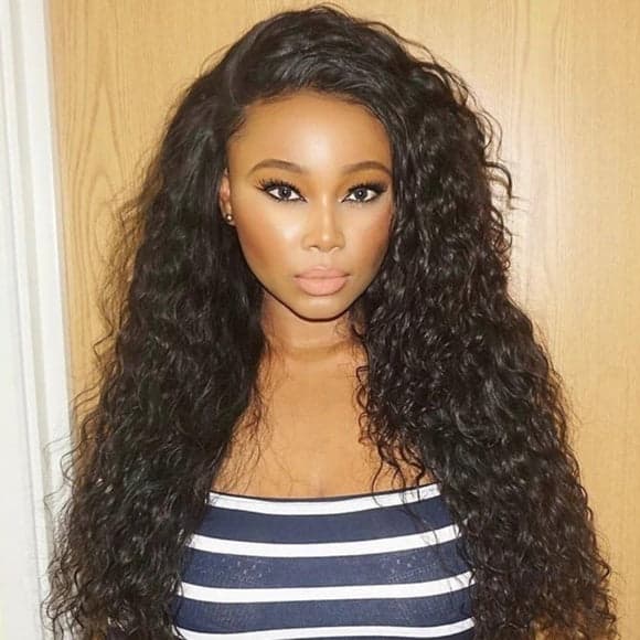 Waterwave Curly Beauty Lace Front Wig 26-28 inches!! - Thumbnail 3