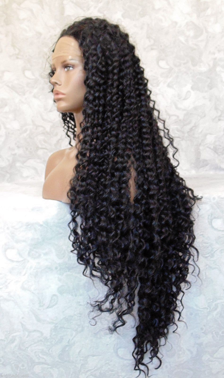 Custom Curly Beauty Lace Front Wig 32-34 inches inches!! - Thumbnail 9